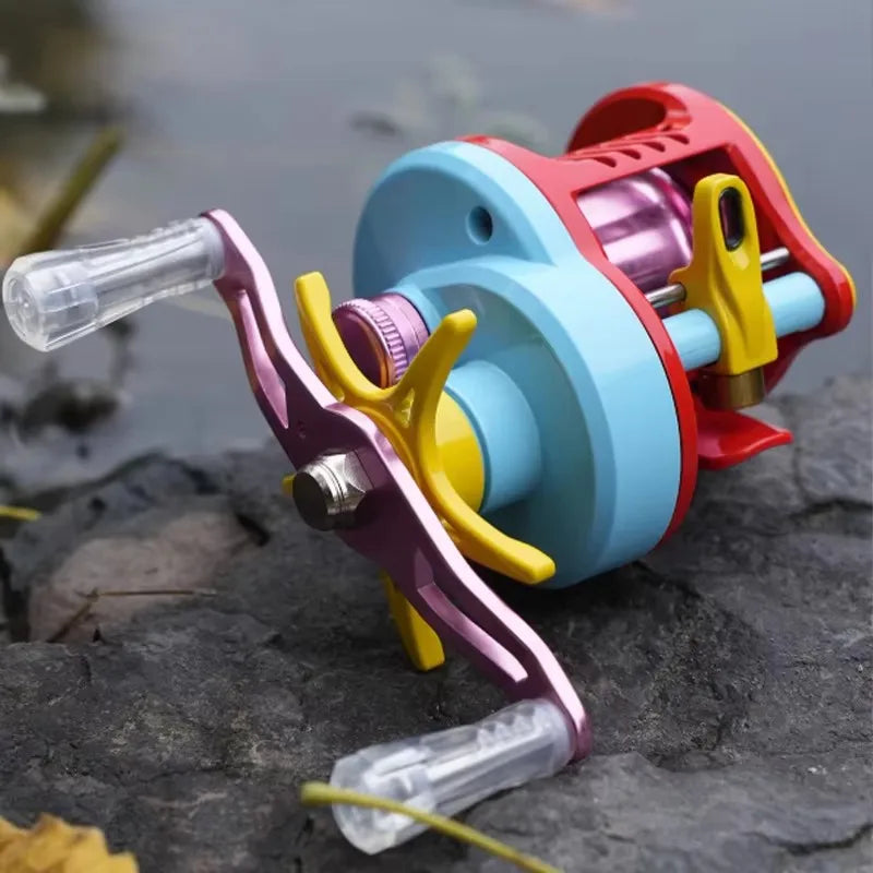 TEBEN Litespin Dc Baitcasting Fishing Reel Long Casting Anti Backlash Self Powered General Purpose Micro Lure Squeaky Anglers