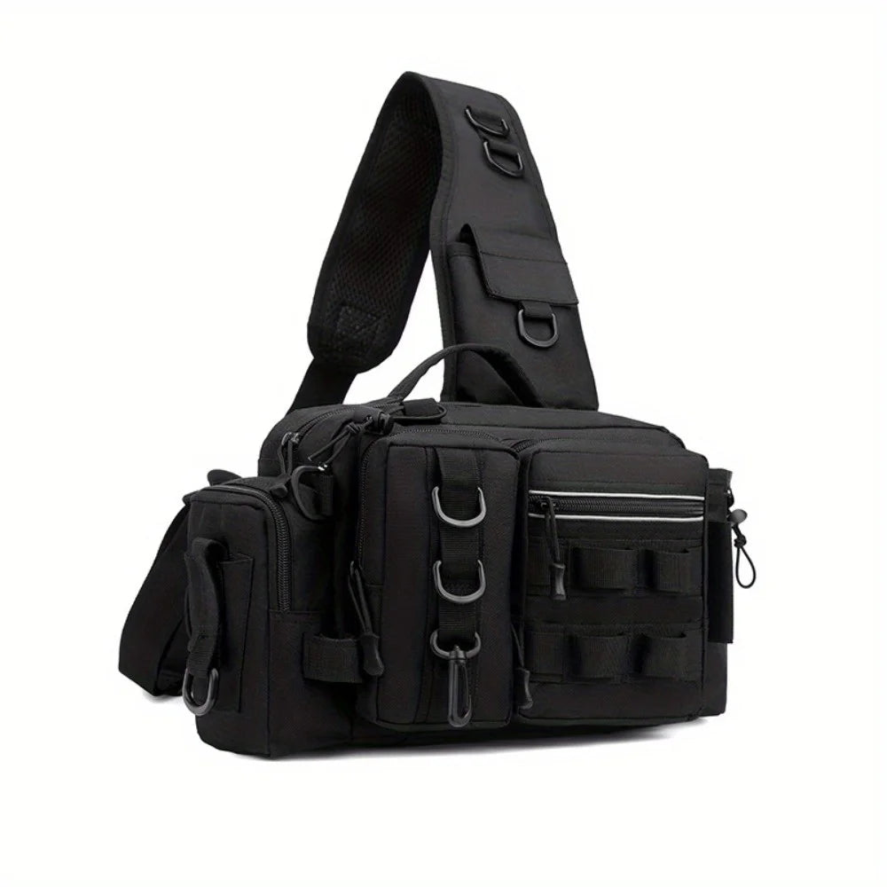 Fishing Tackle Backpack Fishing Waist Bag Fishing Tackle Shoulder Bag,
