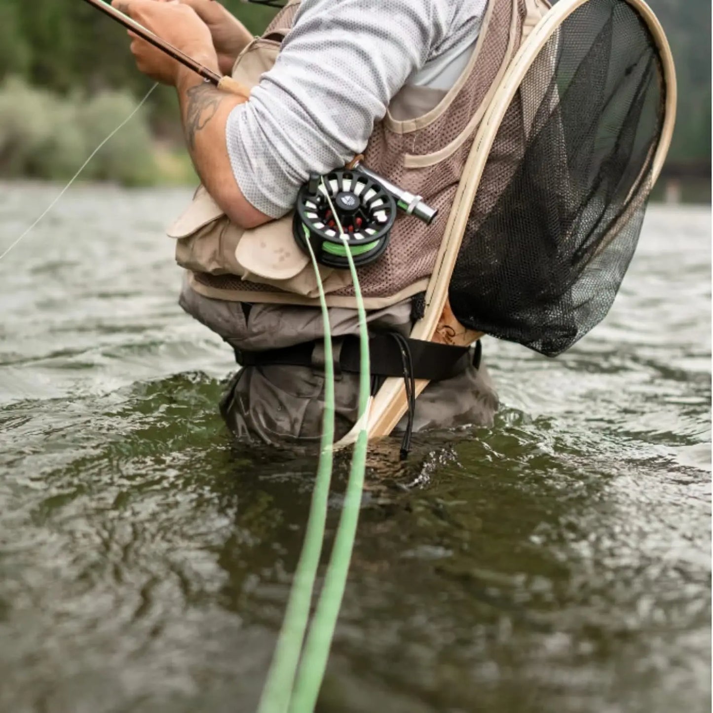 9-Foot 4-Piece Medium Action Fly Fishing Combo Set with Reel, Fly Line, Leader, and Travel Case – Versatile for Freshwater and A