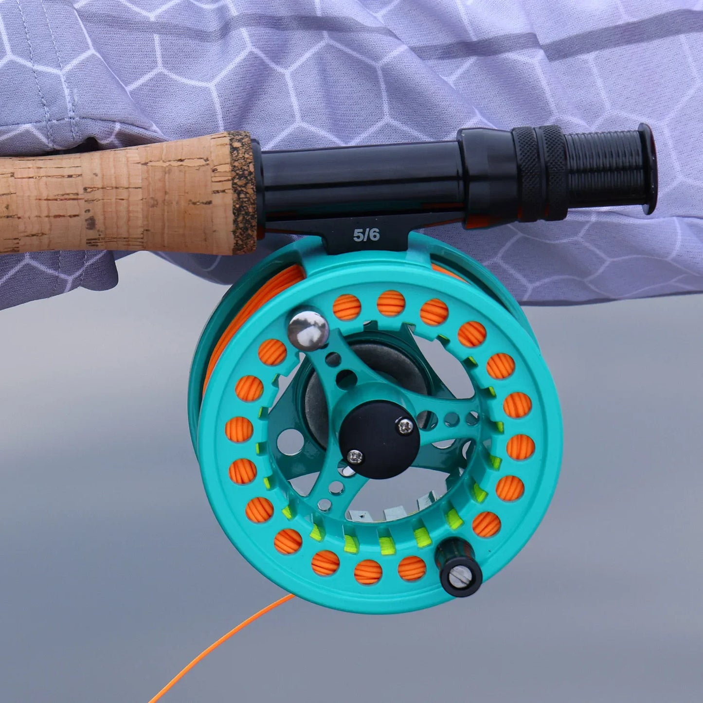 Sougayilang Fly Fishing Reel 5/6 7/8 High Die Casting Aluminium Alloy Spool Fly Fishing Reel Max Drag 11kg Fishing Tackle
