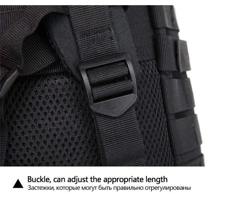 45L Tactical Hunting Backpack Molle Camo Water Resistant Outdoor Field Bag Camping Hiking Trekking Bushcraft Survival Bug Out Bag Large Capacity Rucksack Daypack Men Women Hunters Durable Wear Resistant Heavy Duty Multi Pocke