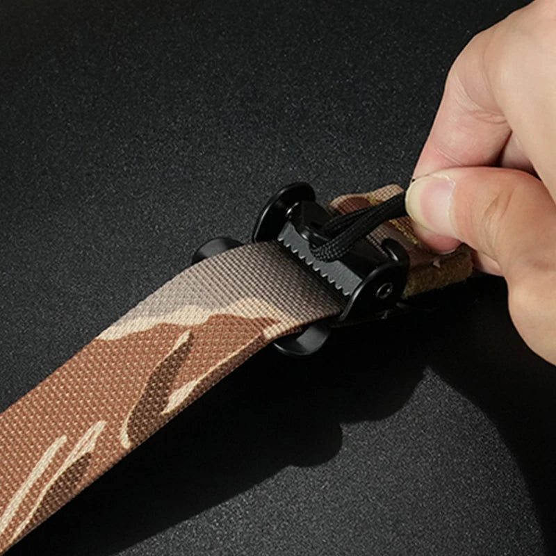 Tactical 2 Point Sling Strap 500D Nylon Modular Strap Quick Adjustable Multipurpose Outdoor Airsoft Weapons Shoulder Straps