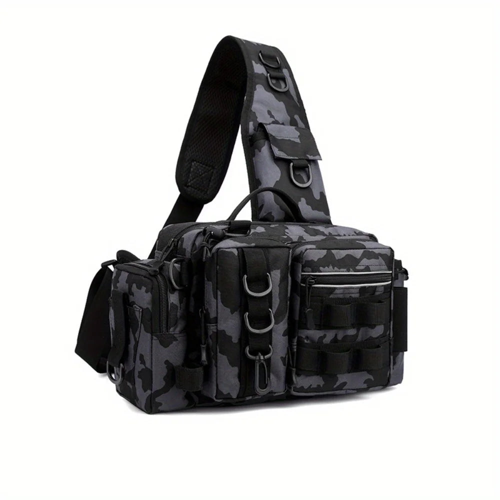 Fishing Tackle Backpack Fishing Waist Bag  Fishing Tackle Shoulder Bag,