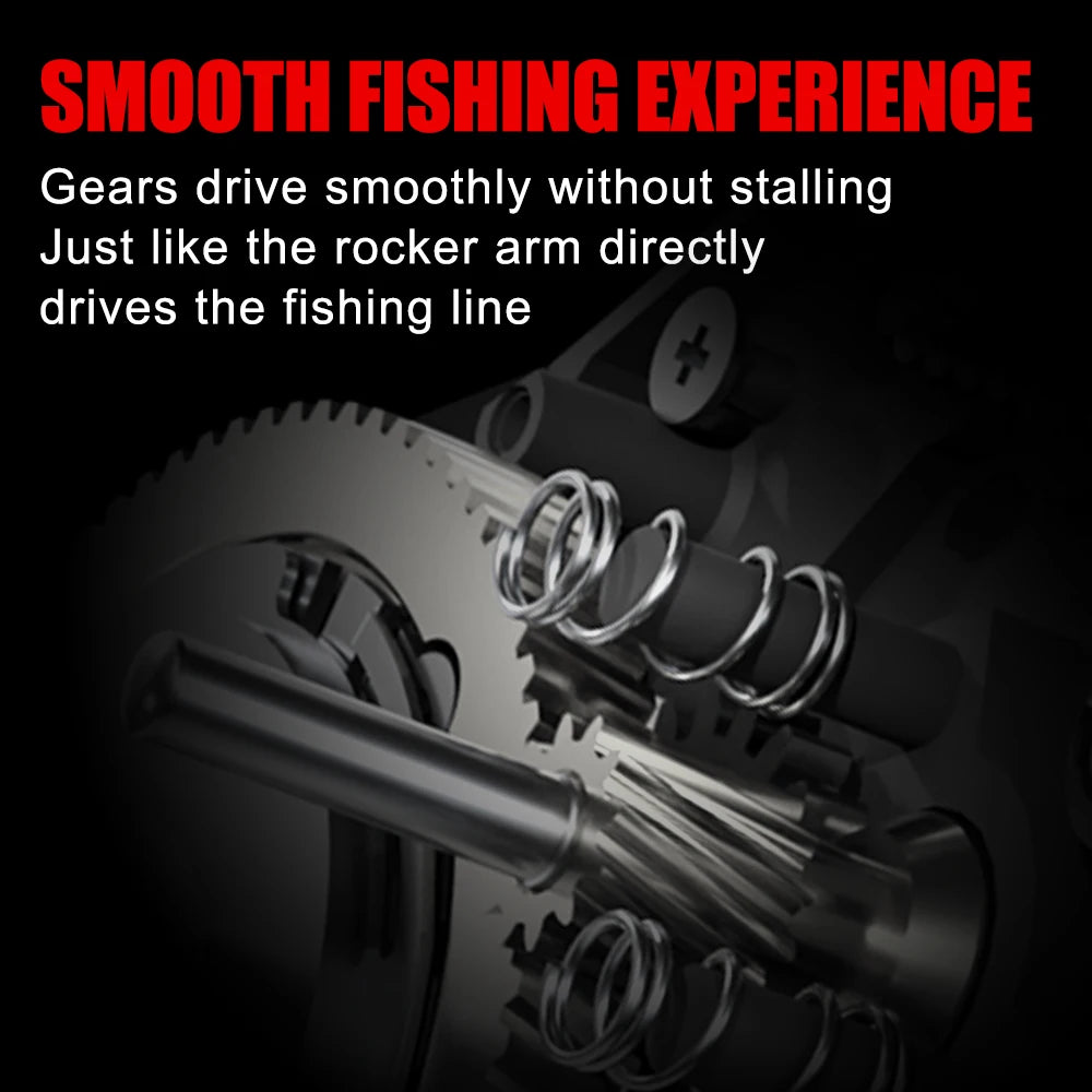 BILLINGS Baitcasting Reel 8KG Max Drag Baitcaster Fishing Reels 7.2:1 Gear Ratio Magnetic Brake System Casting Reel for Freshwater Saltwater Bass Trout Carp Fishing