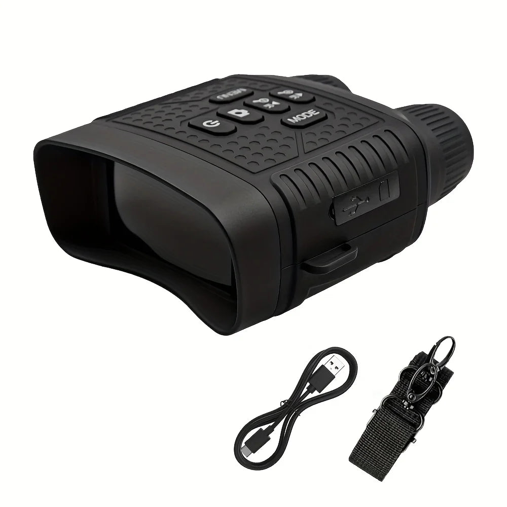 2.5K Digital Night Vision Binoculars 3" Large Screen 6X Digital Zoom Infrared Night Vision Goggles 800M Full Dark View Support Photo Video Recording Rechargeable Telescope for Hunting Camping Wildlife Observation Security Sur
