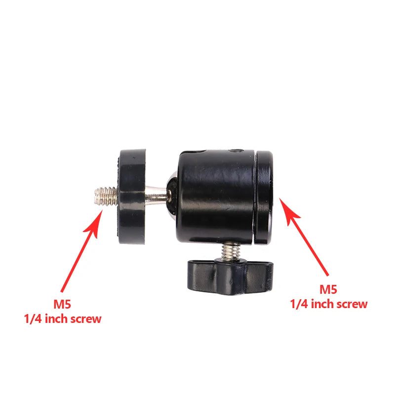 M5 Tree Screw Mount Holder for Hunting Trail Cameras 1/4 inch Security Camera Screw Holder Stick for Forest Wildlife Camera