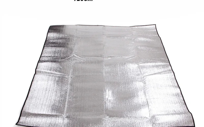Lightweight Aluminum Foil Moisture Proof Pad, Waterproof Tent Footprint Mat, Portable Outdoor Picnic & Hiking Sleeping Pad