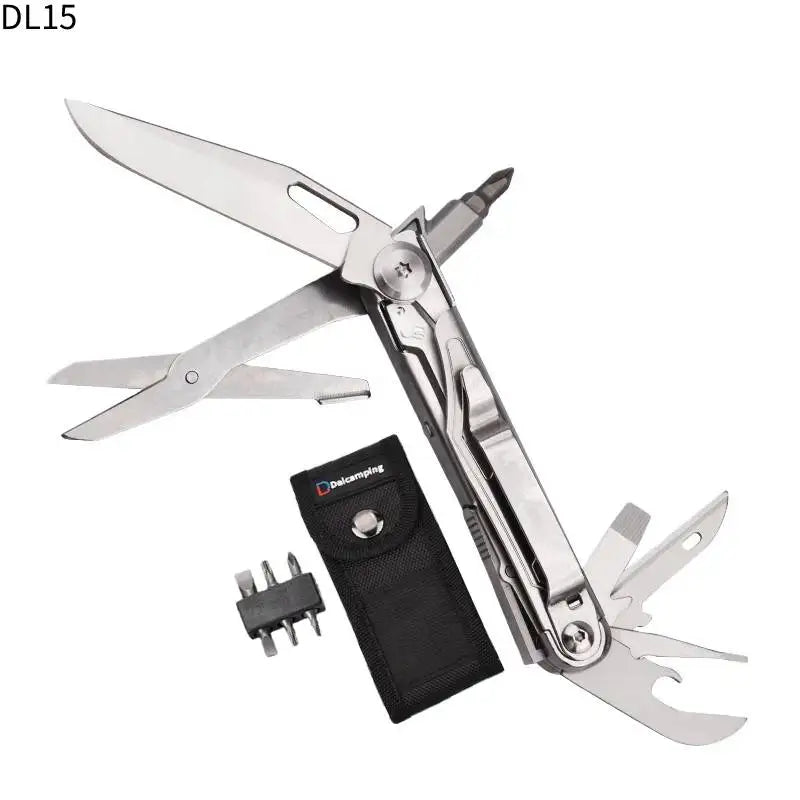 Daicamping DL30 DL301 DL7 Outdoor Camping EDC Plier Set Multifunctional Multitools Hand Multi Tool Folding Multi-tool Kit