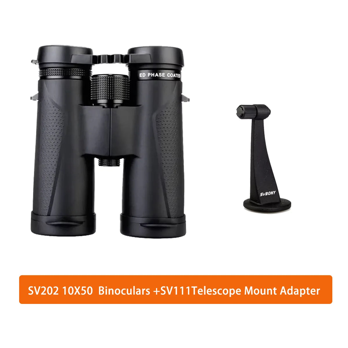 Svbony SV202 ED Binoculars Long Range 8X32/8x42/10x42 IPX7 Waterproof FMC with Bracket for Bird Watching Stargazing Camping