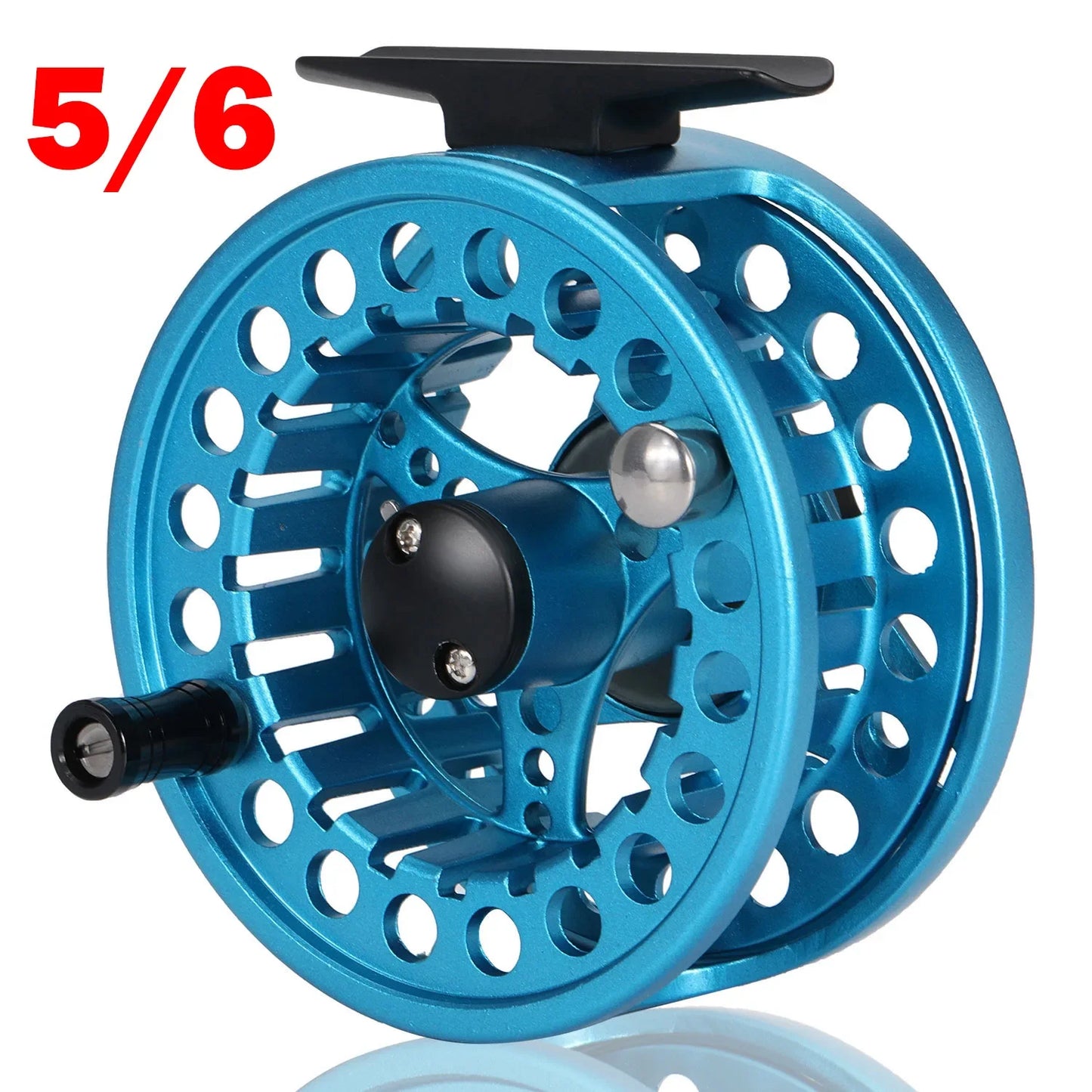 Sougayilang Fly Fishing Reel 5/6 7/8 High Die Casting Aluminium Alloy Spool Fly Fishing Reel Max Drag 11kg Fishing Tackle