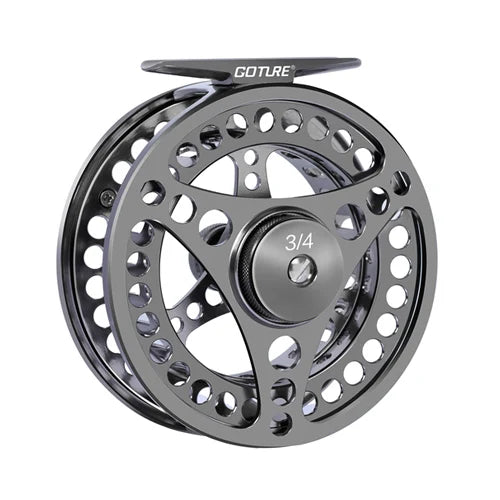 Goture 2+1BB Fly Fishing Reel CNC-Machined Aluminum Arbor Trout Carp Fishing Reel 3/4 5/6 7/8 9/10 WT Left&Right Handle Fly Reel