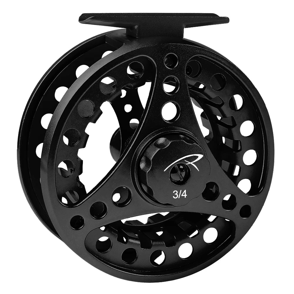 Full Metal Fly Fishing Reel Aluminum Alloy Body Reel with Machined 3/4 5/6 7/8 Fishing Fly Reel