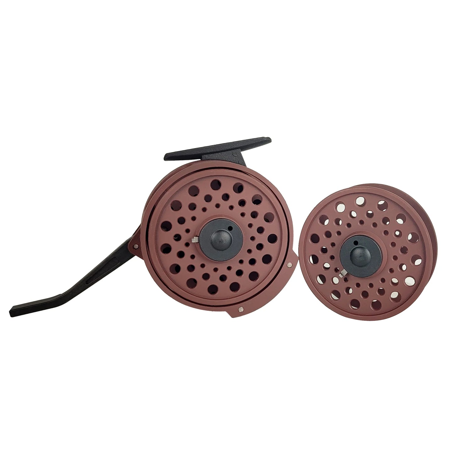 Aventik Automatic Fly Fishing Reel Super Light Nymph Fishing Reel European Design Graphite Fly Reel with Extro Spool Mesh Bag