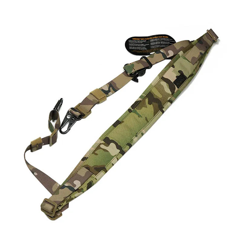Tactical 2 Point Sling Strap 500D Nylon Modular Strap Quick Adjustable Multipurpose Outdoor Airsoft Weapons Shoulder Straps