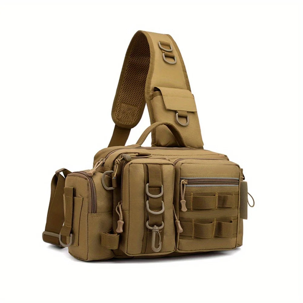 Fishing Tackle Backpack Fishing Waist Bag  Fishing Tackle Shoulder Bag,