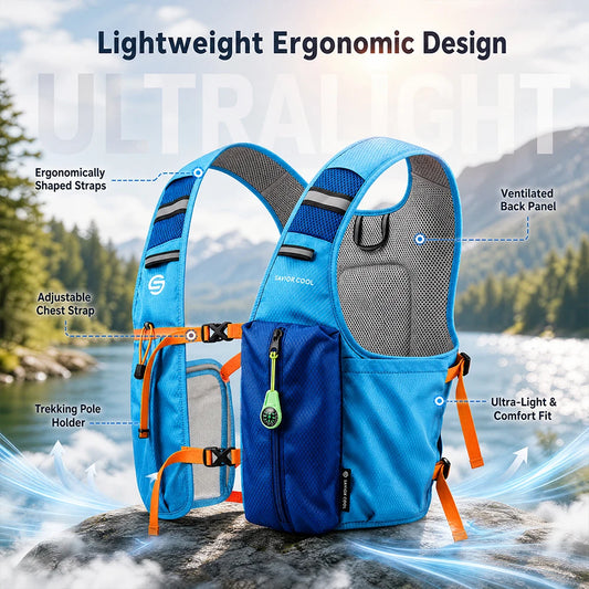 Savior Tactical Cooling Vest Refrigeration AC Suit with Constant Temperature Technology And Water Bladder for Summer Heat Relief