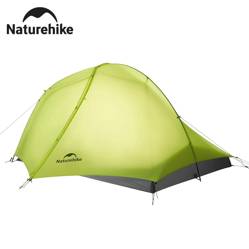 Naturehike Star Trail EXT Hiking Tent Outdoor Camping Ultralight Rainstorm Protection Wild Tent 1-2 Person 0D Nylon Backpacking Tent