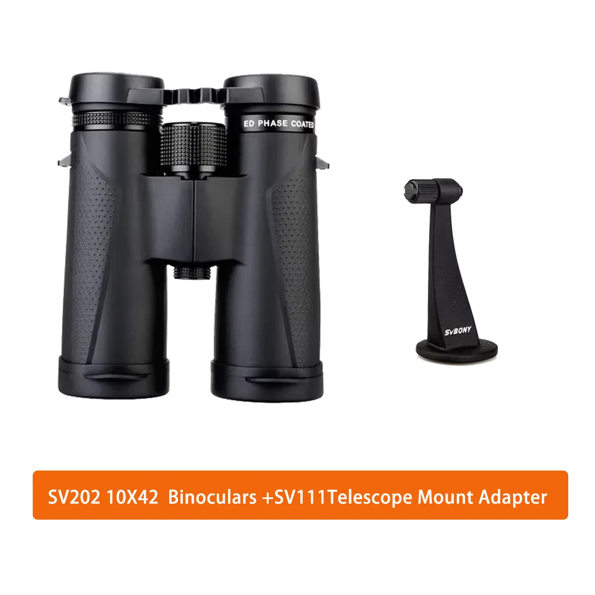Svbony SV202 ED Binoculars Long Range 8X32/8x42/10x42 IPX7 Waterproof FMC with Bracket for Bird Watching Stargazing Camping