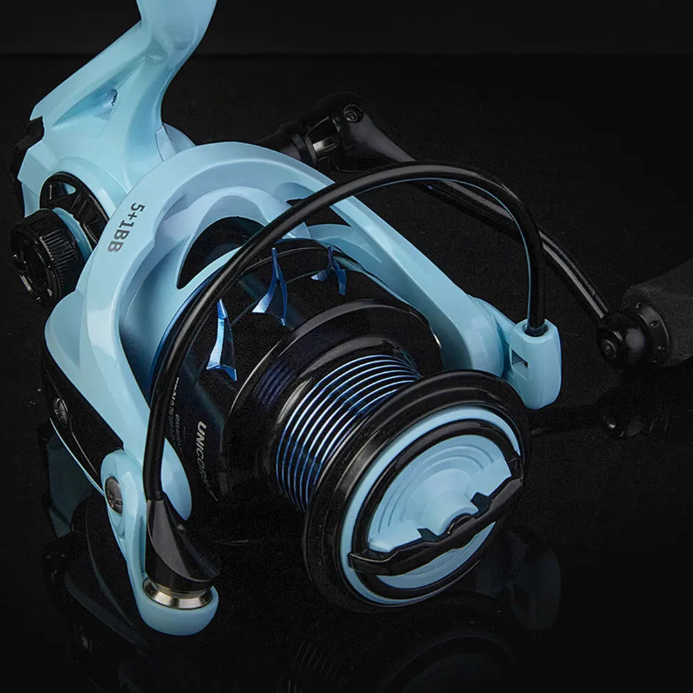 BILLINGS Spinning Reel 8KG Max Drag Professional Fishing Reels 5.2:1 Gear Ratio CNC Rocker Metal Spool 2000/3000/4000 Ideal for Freshwater Saltwater Bass Trout Fishing