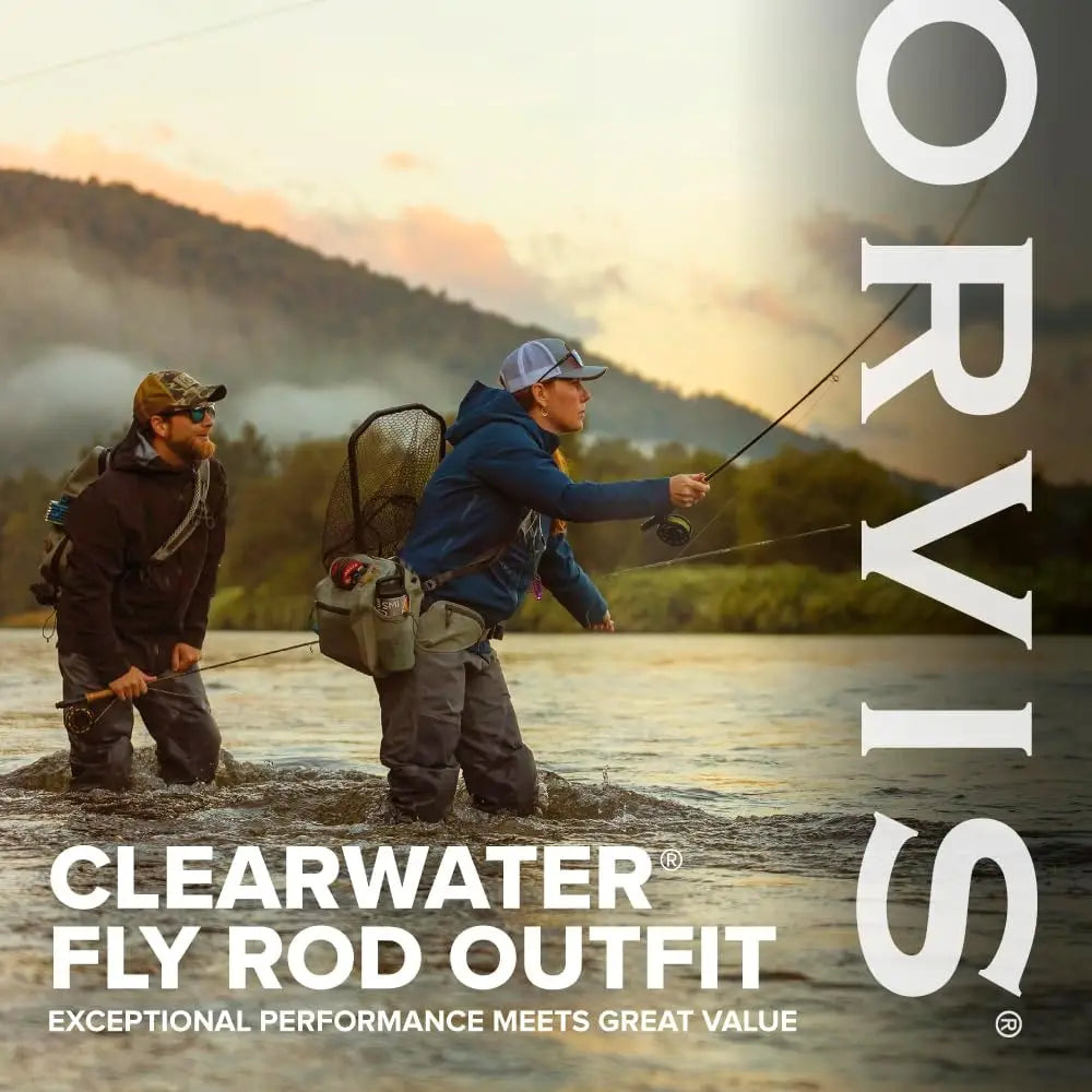 Fly Rod and Reel Outfit for Fly Fishing, Black Chrome Blank with Ceramic Guides, Durable Reel Seat, Comes with Rod Tube, Reel, L