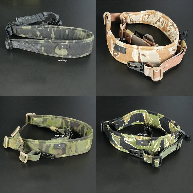 Tactical 2 Point Sling Strap 500D Nylon Modular Strap Quick Adjustable Multipurpose Outdoor Airsoft Weapons Shoulder Straps