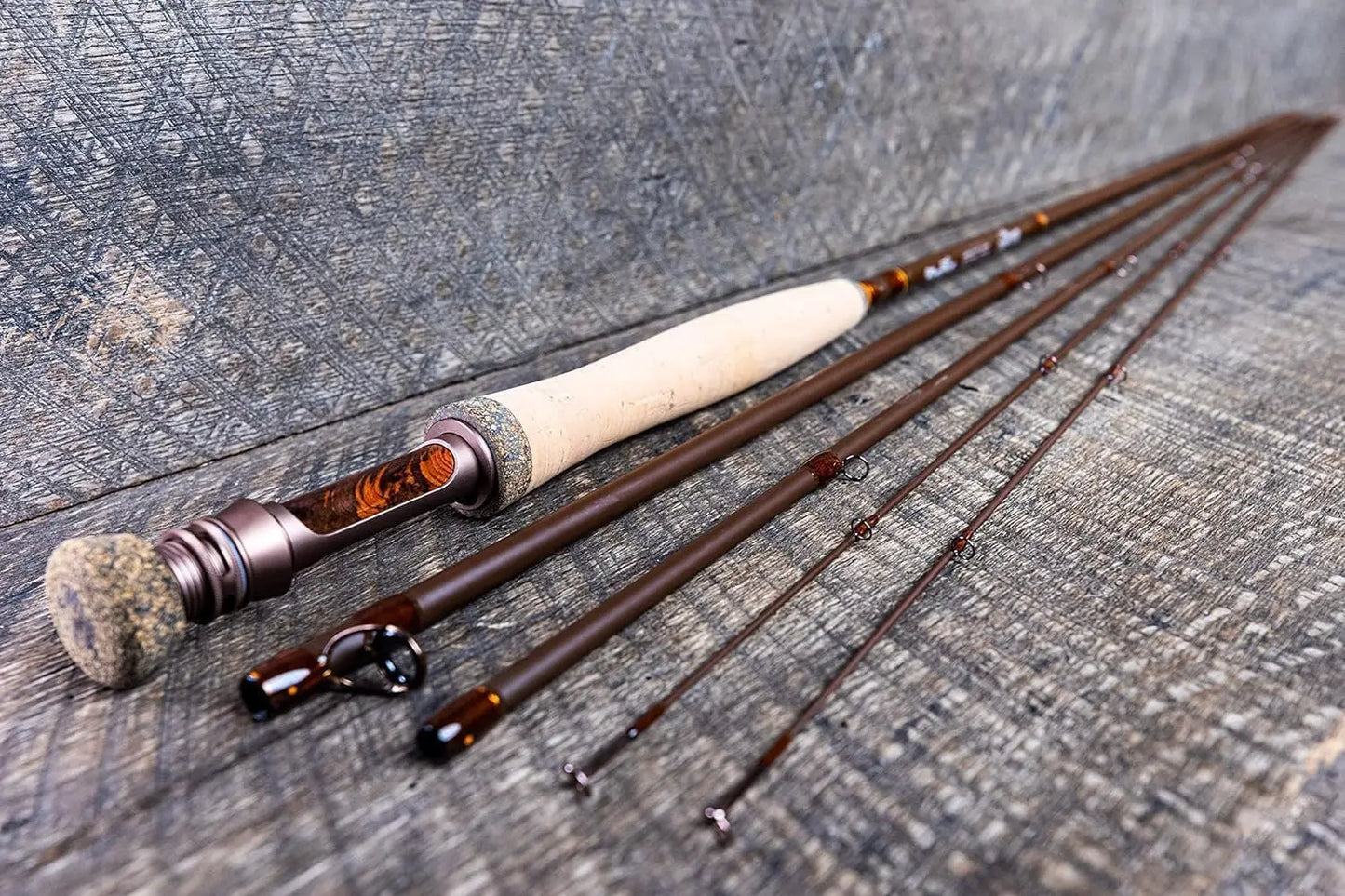 High-Performance Carbon Fiber Graphite Fly Fishing Rod with Zippered Travel Case, Fast Action Design, for 2WT to 12WT Lines