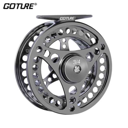 Goture 2+1BB Fly Fishing Reel CNC-Machined Aluminum Arbor Trout Carp Fishing Reel 3/4 5/6 7/8 9/10 WT Left&Right Handle Fly Reel