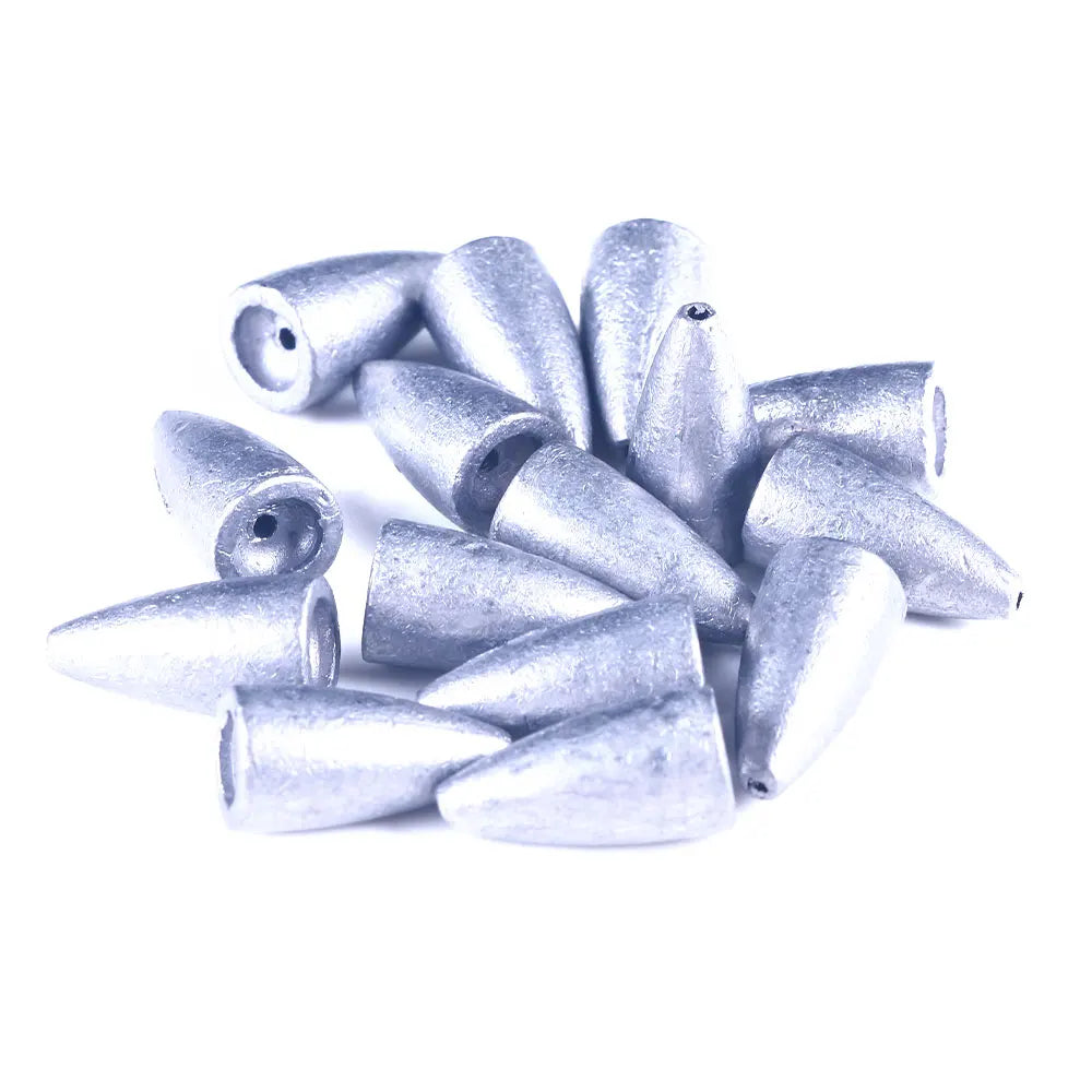 Bullet Shape Texas Rig Metal Sinker 1.75G -21G Fishing Weight Sinker Fishing Accessories All For Fishing
