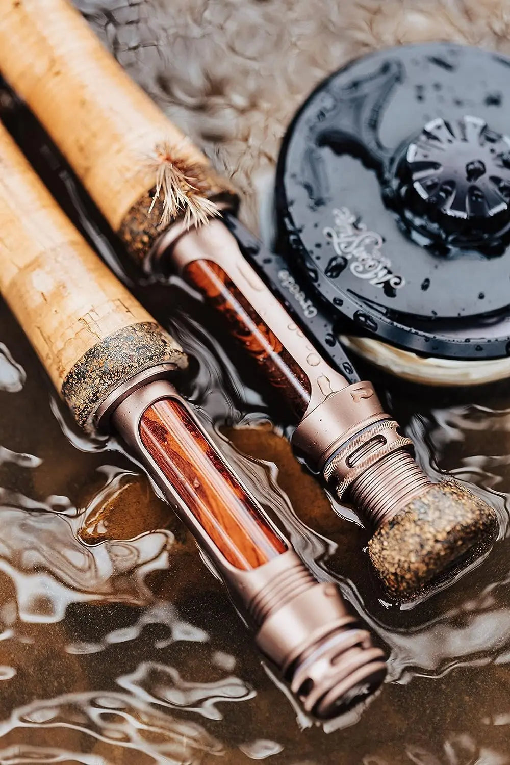 High-Performance Carbon Fiber Graphite Fly Fishing Rod with Zippered Travel Case, Fast Action Design, for 2WT to 12WT Lines