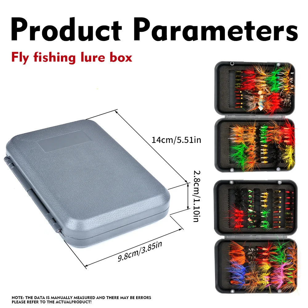 Fly hook micro-object Luya bait, boxed poisonous mosquito ant bionic butterfly nymph stream fishing small bee, simulated false bait