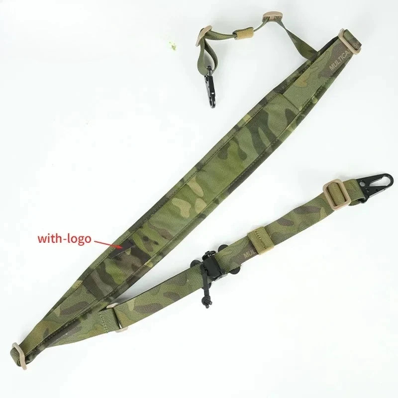 Tactical 2 Point Sling Strap 500D Nylon Modular Strap Quick Adjustable Multipurpose Outdoor Airsoft Weapons Shoulder Straps