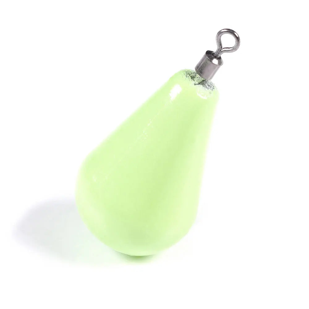 Newup Luminous Fishing Sinkers Weight Sinker Ball Worm Flipping Weights for Bass Texas Rigs Tackle