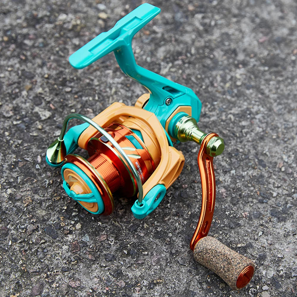 BILLINGS Spinning Reel 10KG Max Drag 5.2:1 Gear Ratio,CNC Rocker,Metal Spool Professional Fishing Reels Ideal for Freshwater & Saltwater Bass Trout Fishing