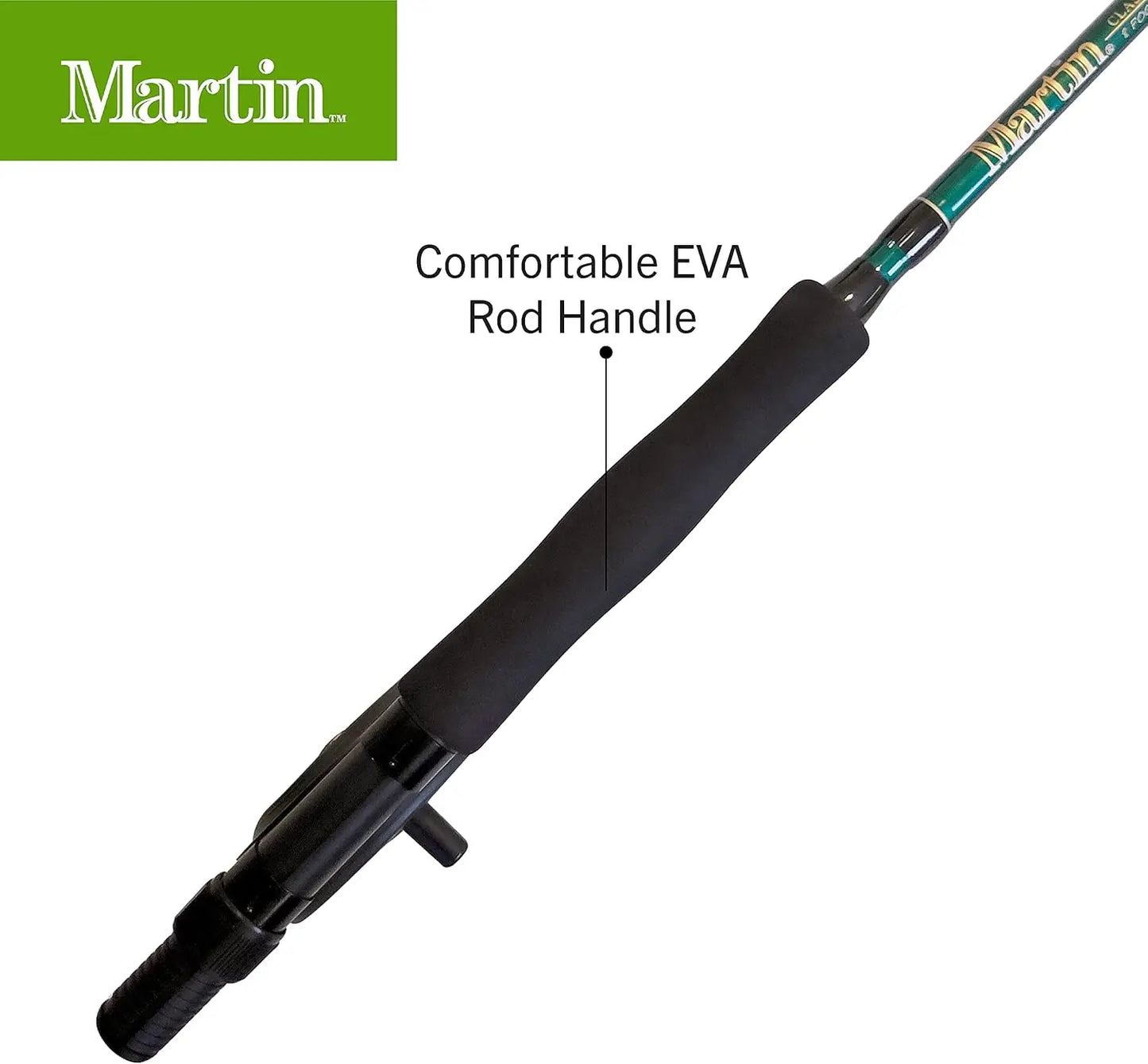 Complete Fly Fishing Set: 8-Ft 5/6-Weight 3-Piece Rod, Size 5/6 Rim-Control Reel Pre-spooled with Backing, Line & Leader, Plus C