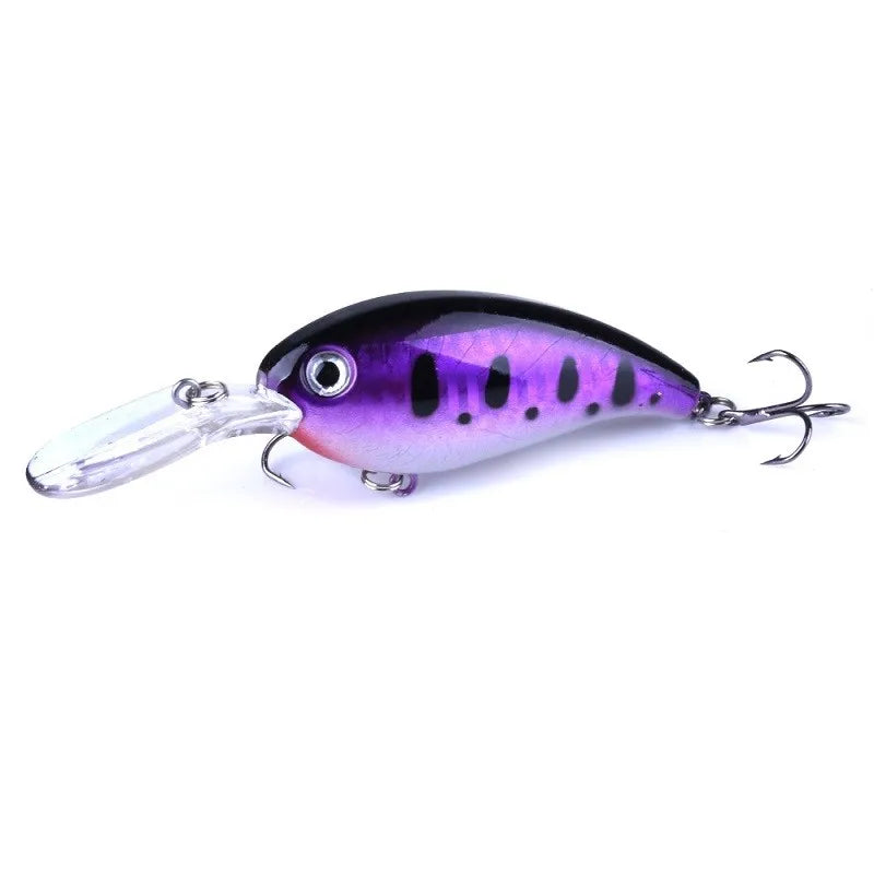 10pcs Minnow Fishing Lure Crankbait for Catching Bass Saltwater Fishing